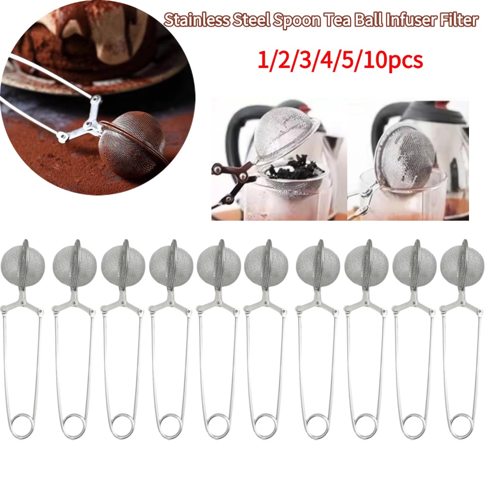 Herbal Tea For Wellness - Stainless Steel Spoon Tea Ball Infuser