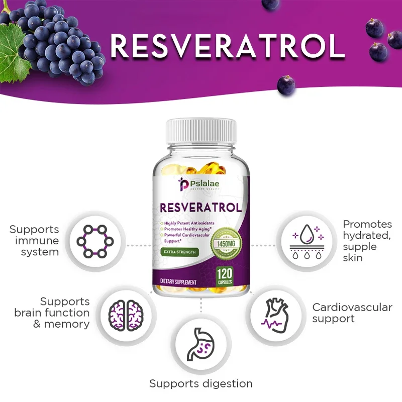 Resveratrol - Helps Support Ca - Herbal Tea For Wellness recension och pris
