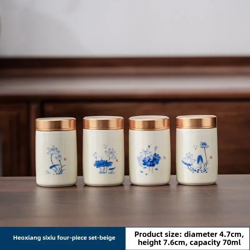 4PCS/LOT Boutique ceramics Tea - Herbal Tea For Wellness recension och pris