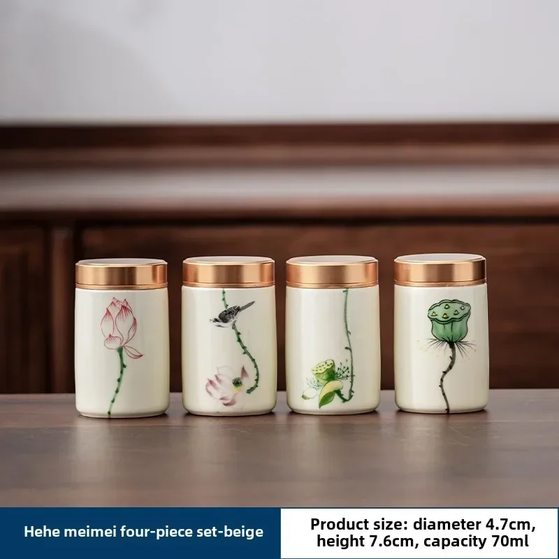 4PCS/LOT Boutique ceramics Tea - Herbal Tea For Wellness recension och pris